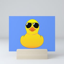 Cool Rubber Duck Mini Art Print