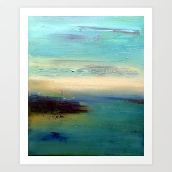 dream of sea Art Print