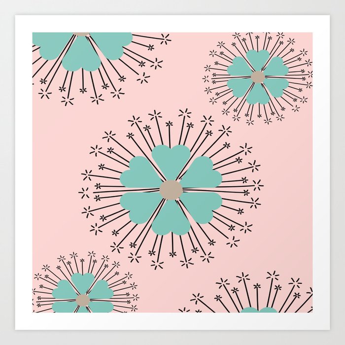 Floral Wishes Art Print