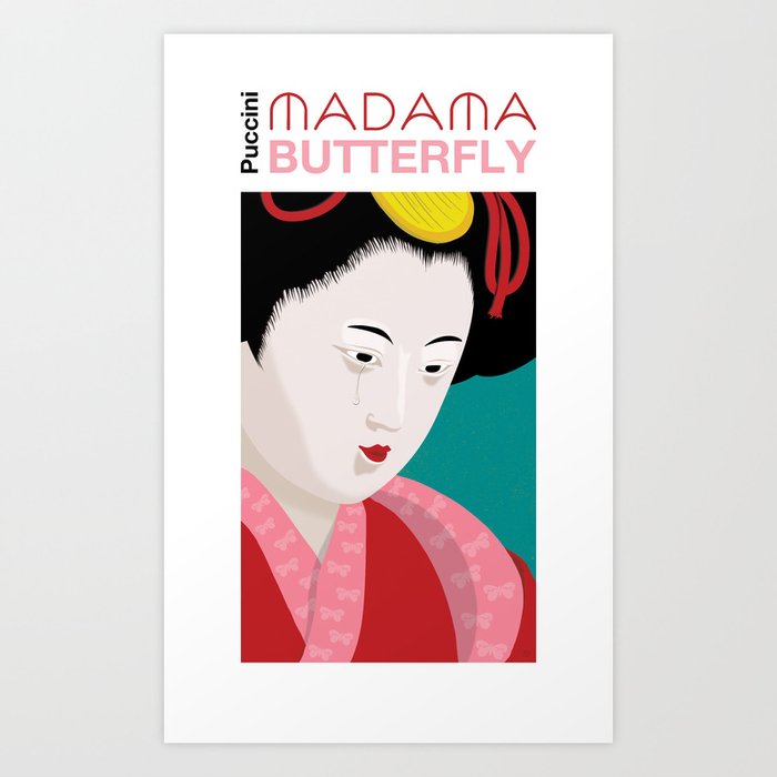 Madama Butterfly Art Print