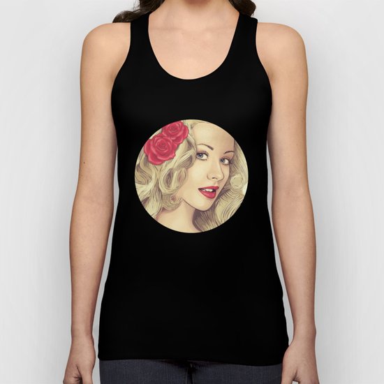 Christina Aguilera Unisex Tank Top