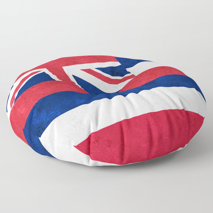 Flag of Hawaii Floor Pillow