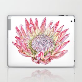 Watercolour King Protea Laptop Skin