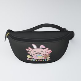 Happy Easter Cute Axolotl Easter With Easter Eggs Fanny Pack