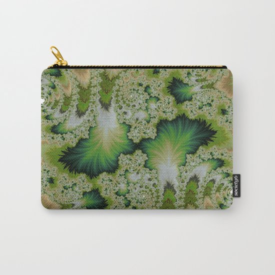 the green of spring abtract Carry-All Pouch