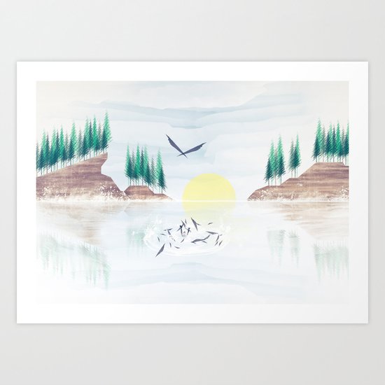 Myth One Art Print