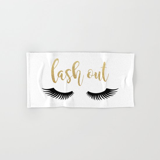 Lash Out Hand & Bath Towel