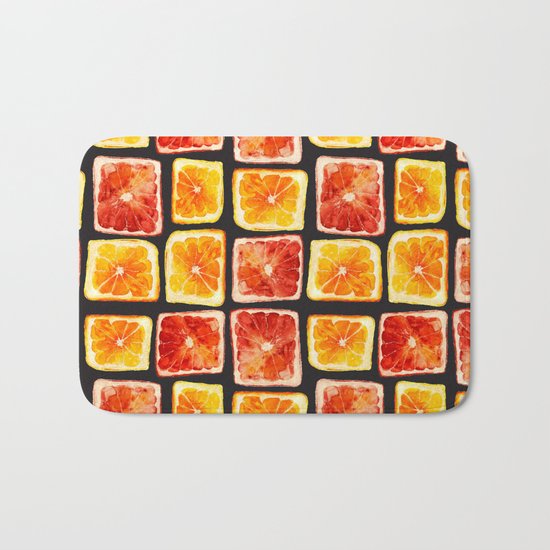 Squaring the circle Bath Mat
