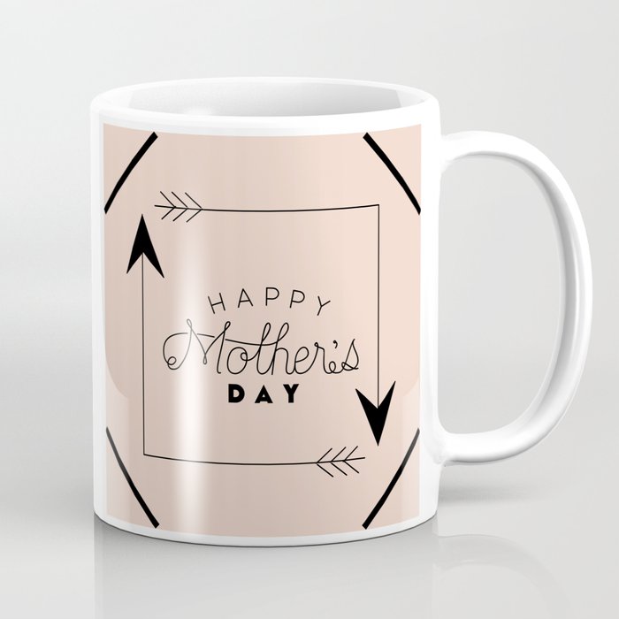 Mother's Day Arrow Square Coffee Mug