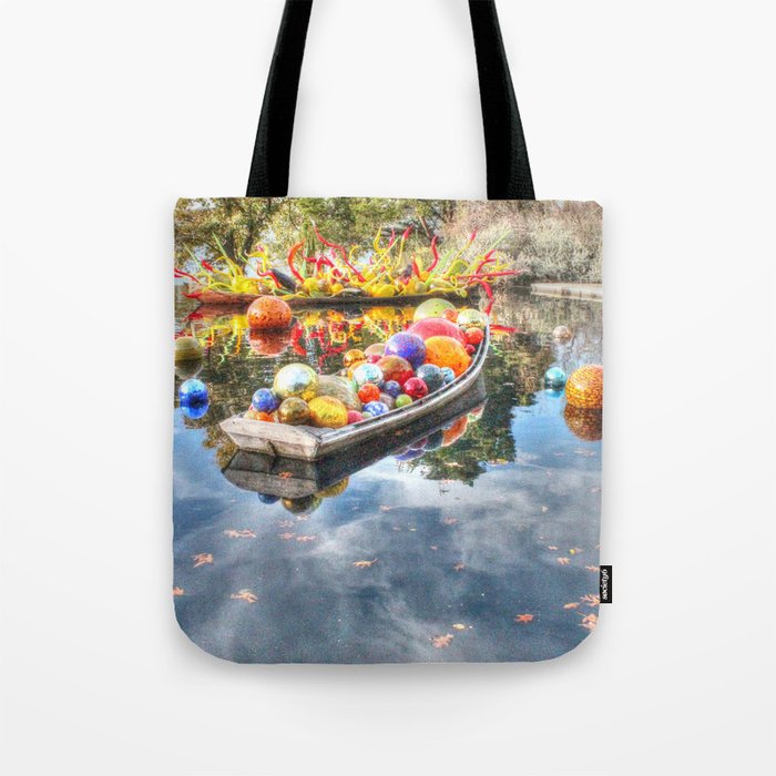 Floating Glass Tote Bag