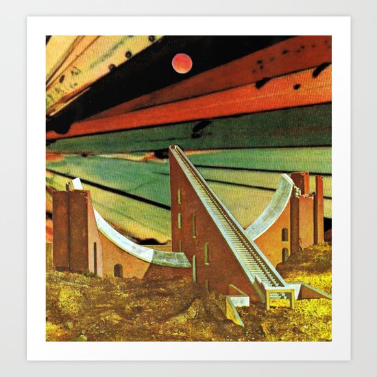 red Art Print