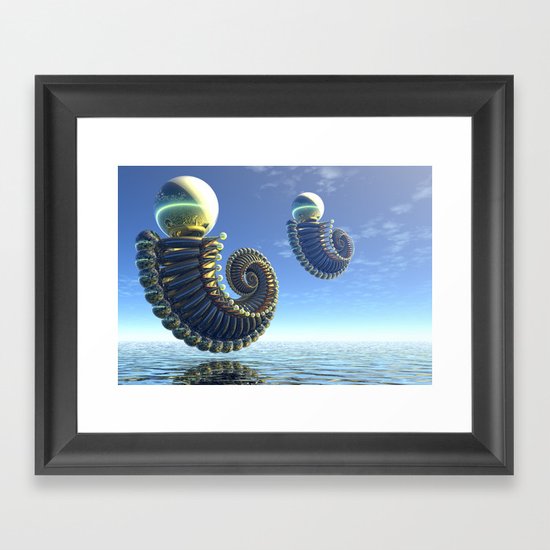 Pearl Keepers Framed Art Print