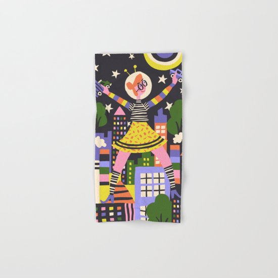 Girl Power Hand & Bath Towel