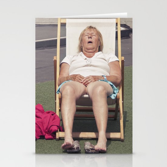 catching flies... Stationery Cards