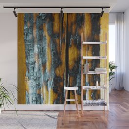 Wyoming Yellowstone Wildfire Log  Wall Mural