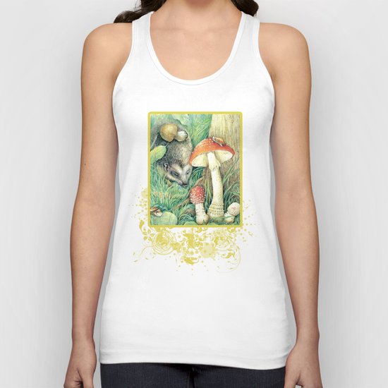 Mushrooms Unisex Tank Top