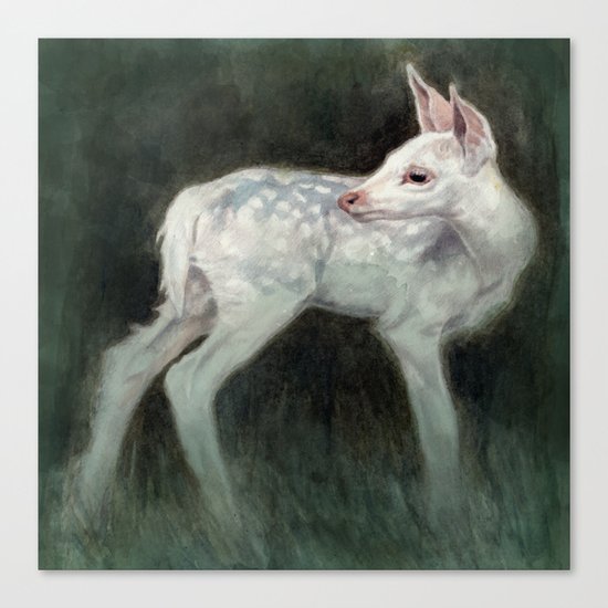 A Forest Ghost Canvas Print