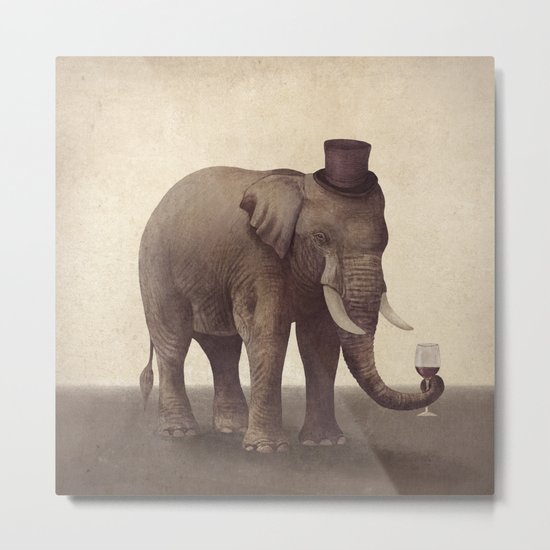 A Fine Vintage Metal Print