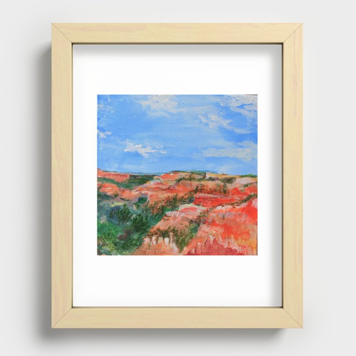 Bryce Sunset Recessed Framed Print