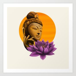Zen Art Print