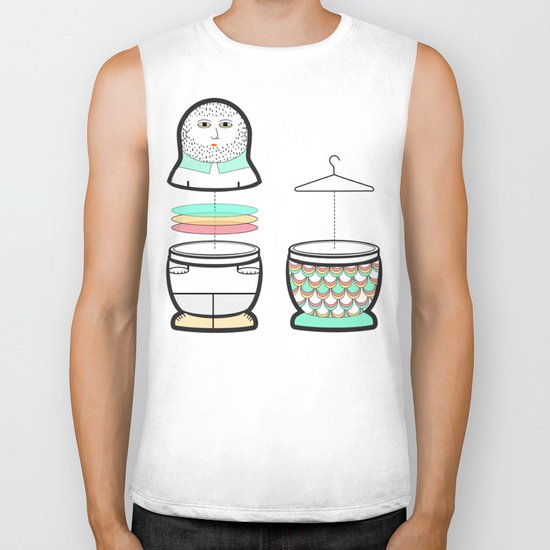 Everybody should have the opportunity to become a mermaid Biker Tank