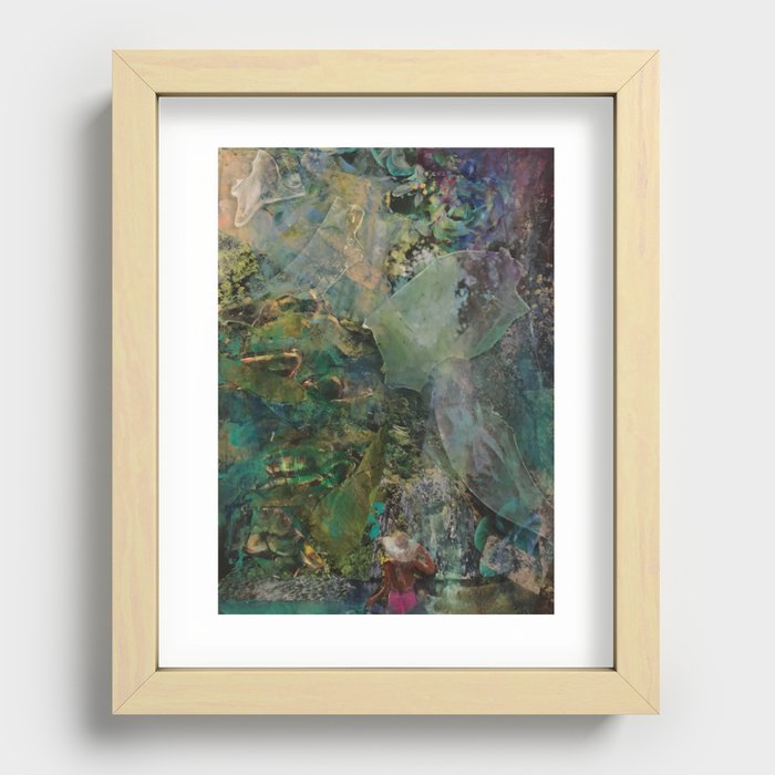 Tropical Romance Recessed Framed Print