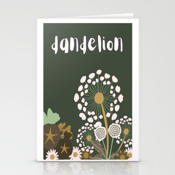dandelion dream Stationery Cards