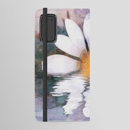 Daisy Daze Floral Digital Art from Still Life Nature Photography Android Wallet Case