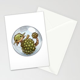 Durian Dragon Baby by Luke Duo Art Stationery Cards