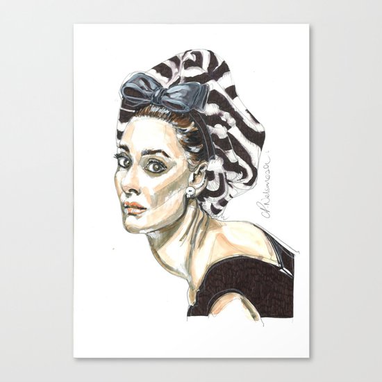 Audrey Hepburn Canvas Print