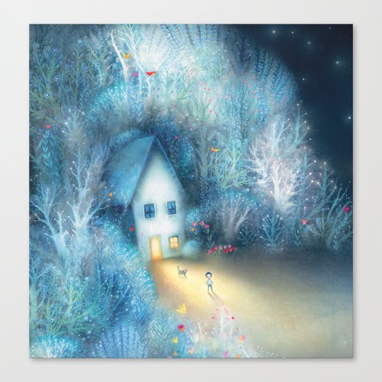 Home Canvas Print