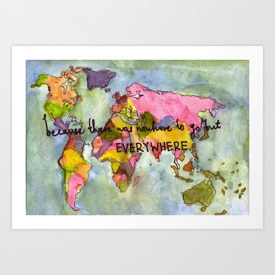 wanderlust Art Print