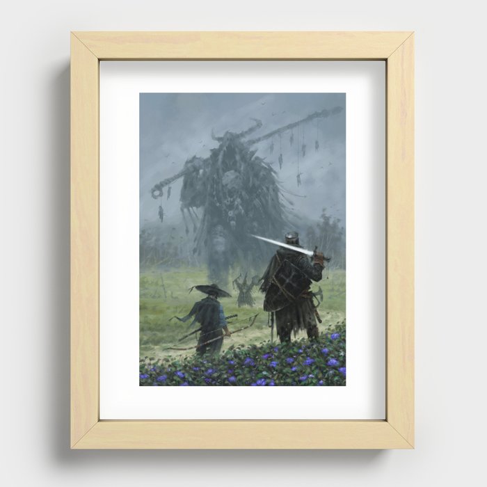 Brothers in arms - Shaman Recessed Framed Print