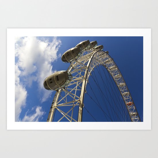 London Eye Art Print
