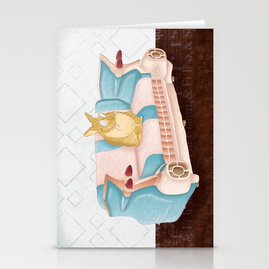 Bunny Business Stationery Cards