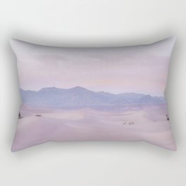 Pink Desert Sunset Rectangular Pillow