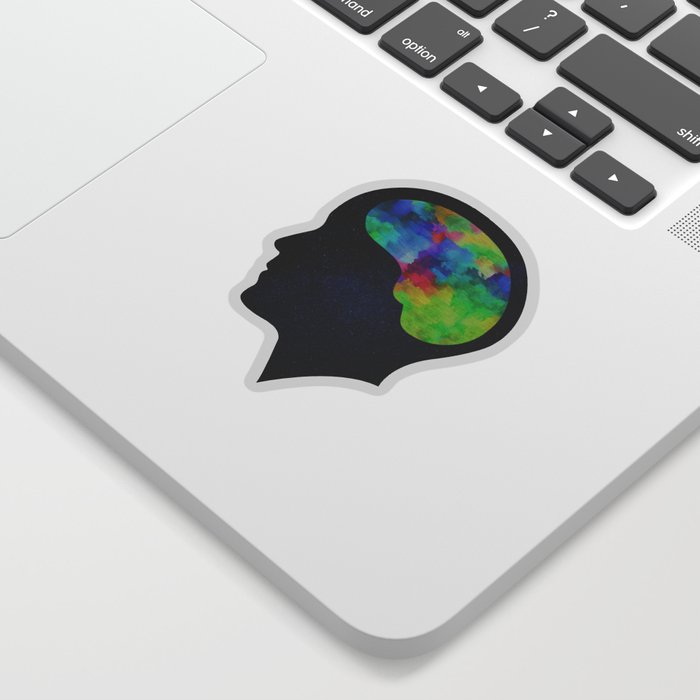 Colorful mind - Mental Health Awareness Sticker