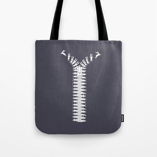 Unzip your imagination Tote Bag