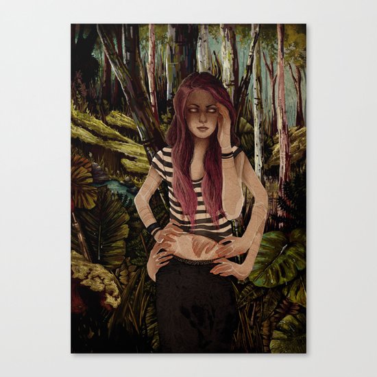 Some place safe Canvas Print