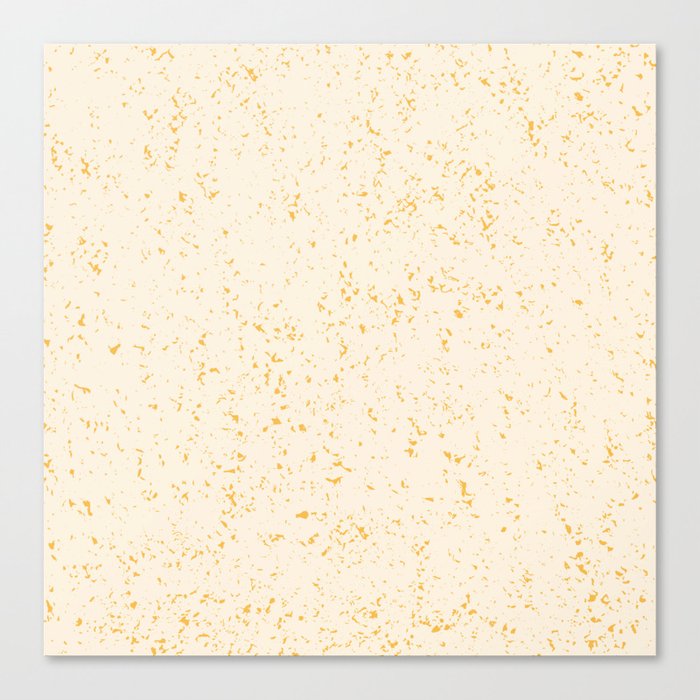Yellow and cream texture Canvas Print