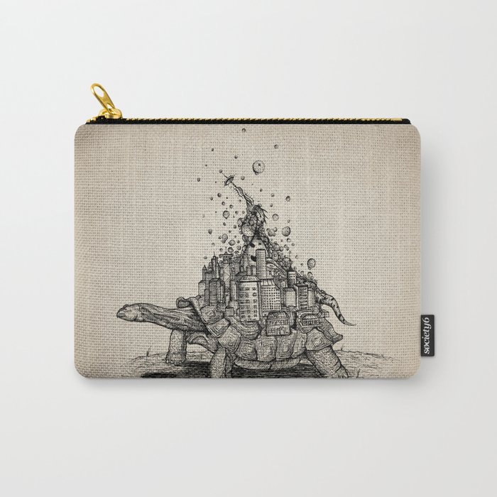 Tortoise Town Carry-All Pouch