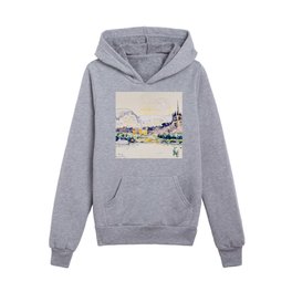 Paul Signac Genève (1919) Kids Pullover Hoodies