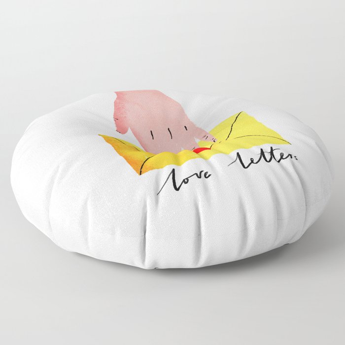 Love Letters Floor Pillow