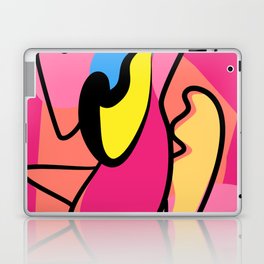 Abstract Pink Parrot - Matisse Inspired Laptop Skin