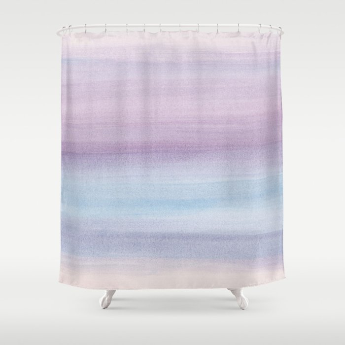 Pastel Watercolor Dream #1 #painting #decor #art #society6 Shower Curtain