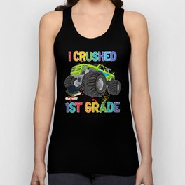I crushed 1st grade back to school truck Unisex Tank Top