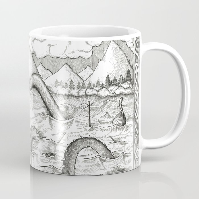 Jormungand Battle Coffee Mug