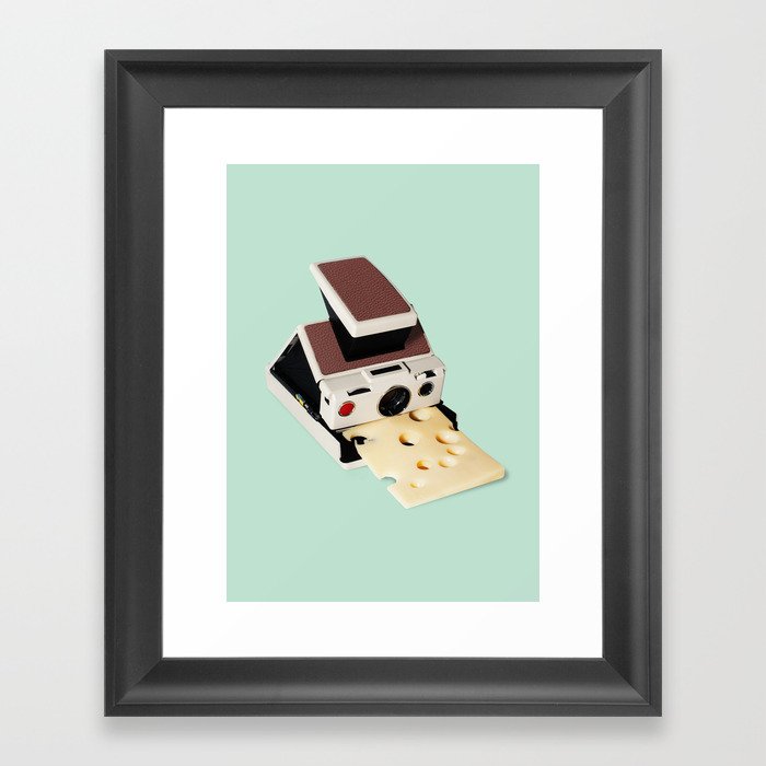 SAY CHEESE Framed Art Print