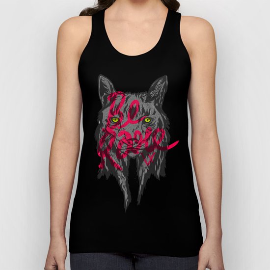 BE RARE TRASH VERSION Unisex Tank Top