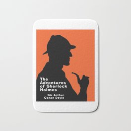 The Adventures of Sherlock Holmes Bath Mat | Doctorwatson, Drwatson, Sherlockholmes, Holmes, Hislastbow, Bookart, Detective, Arthurconandoyle, Thesignoffour, Adventuresofsherlock 